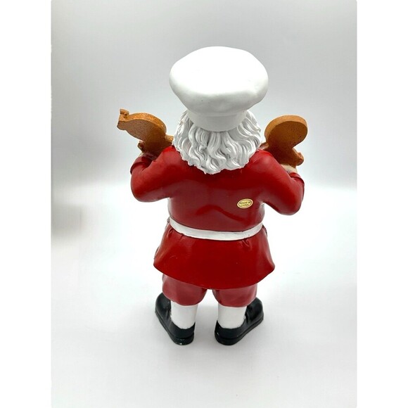 Baker Santa with Gingerbread Cookies Resin Figure 11” - Picture 2 of 2